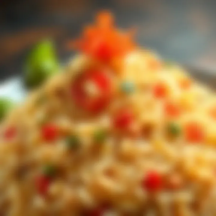 Baldo Rice in Global Cuisines Artistic representation of rice dishes from various cuisines