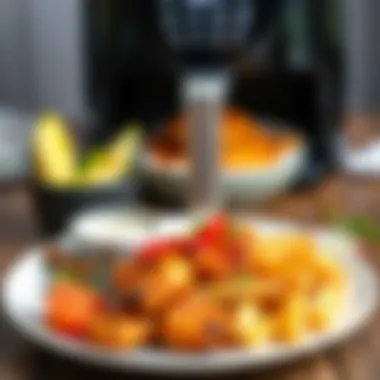Delicious Healthy Meals with Airfryer XXL HD9867/90 Healthy meal options prepared with Airfryer XXL HD9867/90