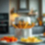 Airfryer XXL in a modern kitchen setting