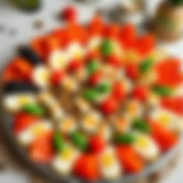 Cultural Significance of Ankara Burması A beautifully arranged platter of Ankara burması with decorative elements highlighting its cultural significance.