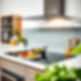 A sleek built-in cooktop enhancing a modern kitchen design
