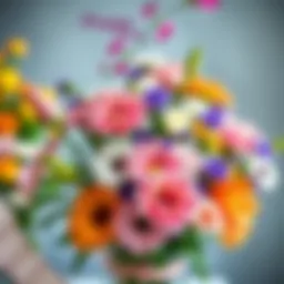 A beautiful bouquet of flowers symbolizing love and appreciation for mothers