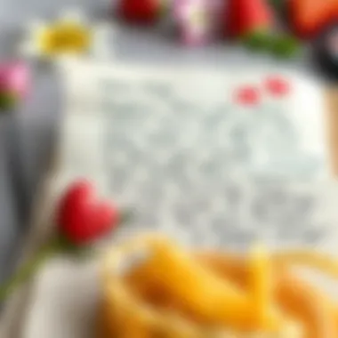 Expressions of Love in Words A heartfelt letter expressing deep emotions