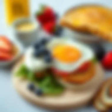 Nutritional Breakfast Options Nutrient-dense breakfast featuring B vitamins