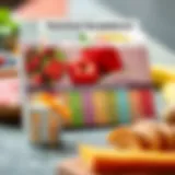 Nutrient breakdown of various foods