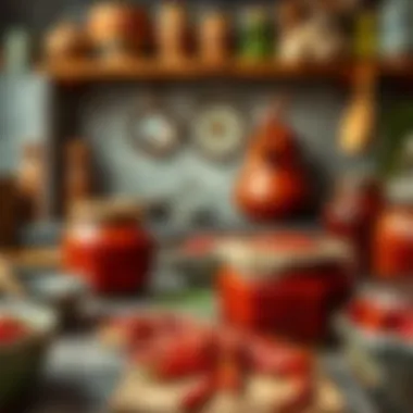 A traditional kitchen setting highlighting ancient techniques.