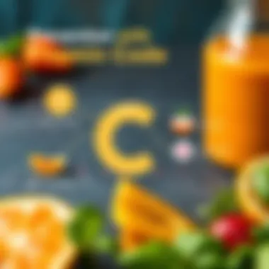 Infographic highlighting effective prevention methods for vitamin C deficiency
