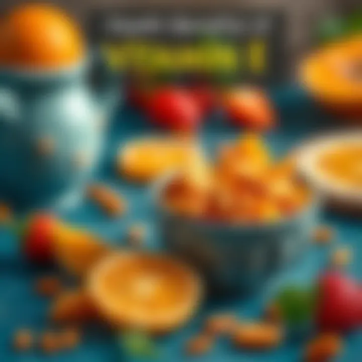 Health Benefits of Vitamin E An infographic showing the benefits of Vitamin E