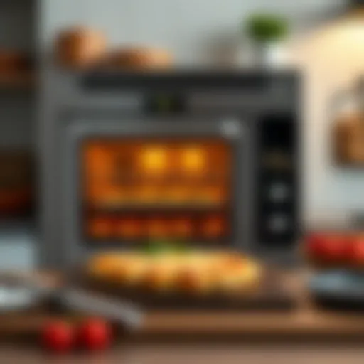 The Fusion of Tradition and Innovation Modern electric pide oven in a contemporary kitchen setting
