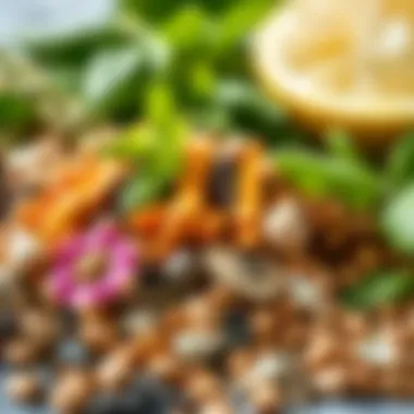 Natural Ingredients for Tea Infusions Herbal ingredients used in tea preparation