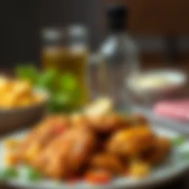 Delicious and Nutritious Meal Healthy dish prepared using Airfryer XXL