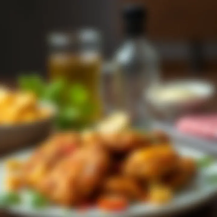 Delicious and Nutritious Meal Healthy dish prepared using Airfryer XXL