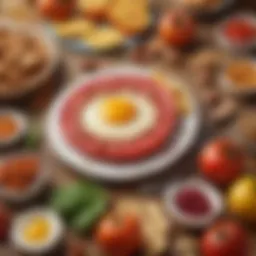 Visual representation of high cholesterol symptoms