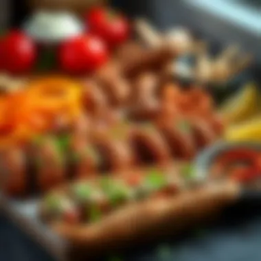 A spread of İçi köfte variations from different regions