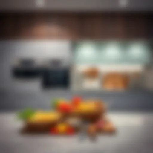 Modern Elegance in Kitchen Design Elegant built-in kitchen appliances showcasing modern design