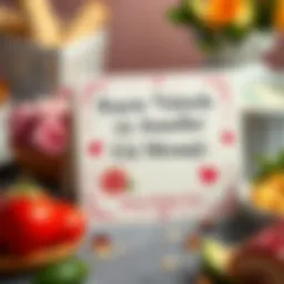 A heartfelt message card for mothers