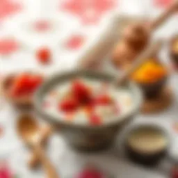 Traditional Kısır served in a bowl