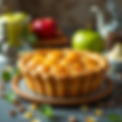 Golden Crust Apple Pie Delicious apple pie with a golden crust