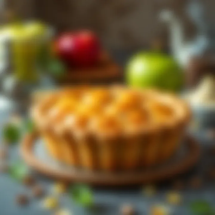 Golden Crust Apple Pie Delicious apple pie with a golden crust