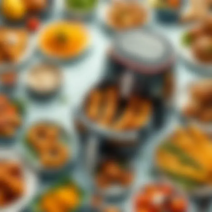 Healthy meal options created with Philips Airfryer XXL