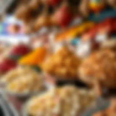 Varieties of Salep in Market Varieties of salep in a traditional market setting