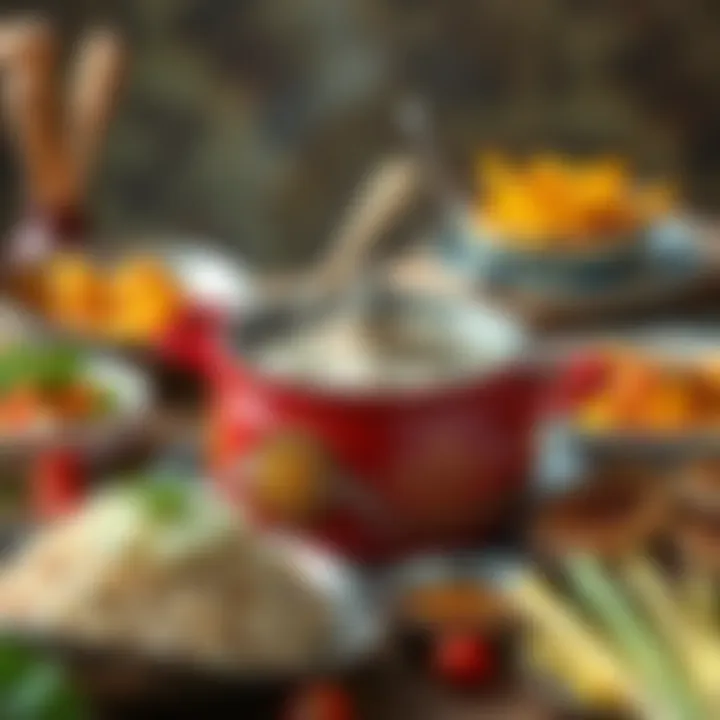 Highlighting the versatility of the Schafer duduklu pot in various dishes