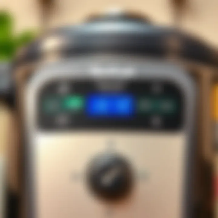 Intuitive Control Panel of Tefal User-friendly control panel of Tefal rice cooker