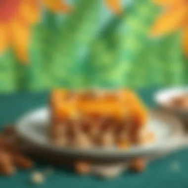 Health-Conscious Tepsi Baklava A health-conscious version of baklava with nuts and honey