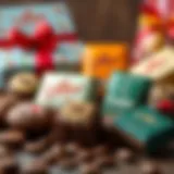 Assorted Ülker Chocolate Varieties Delicious assortment of Ülker chocolates